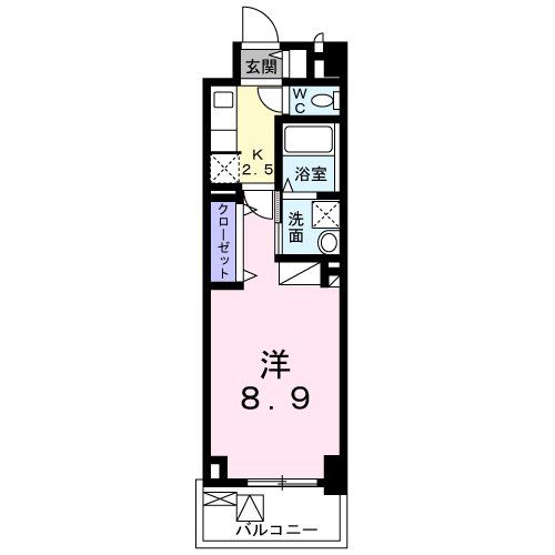 アルカディアIX（ナイン）の間取り