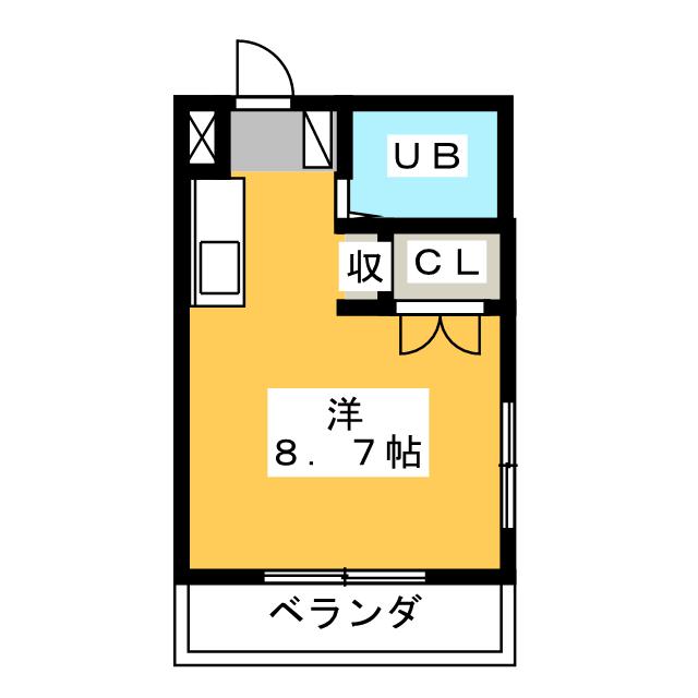 磐田グレイス第２マンションの間取り