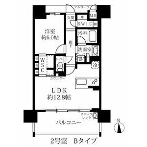 グランパセオ名駅那古野の間取り