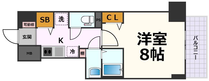 ファステート名古屋駅前アルティスの間取り