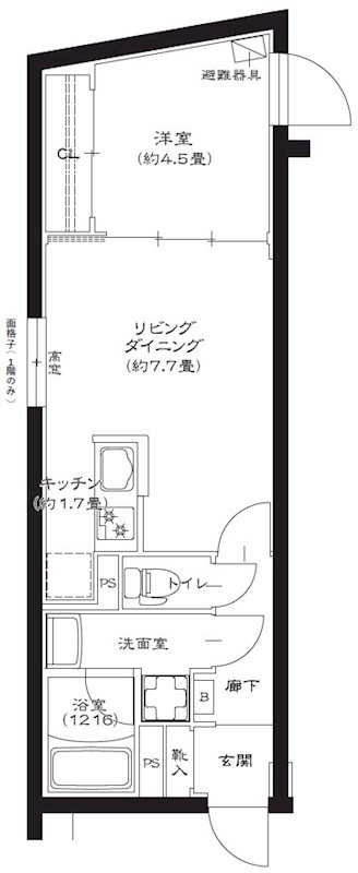 GENOVIA池袋の間取り