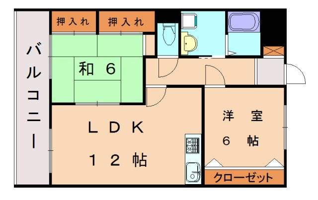 糟屋郡新宮町大字原上のマンションの間取り