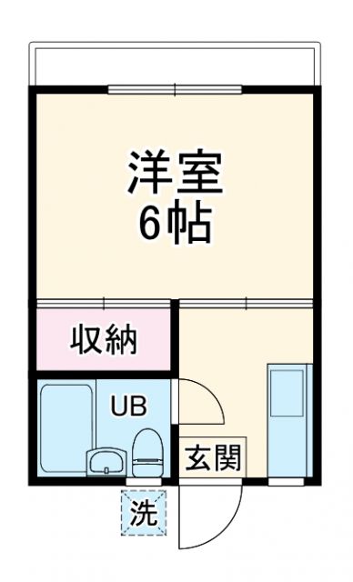 カーサ田口の間取り