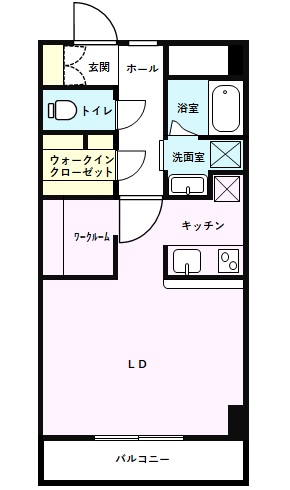 高砂ハイツ１の間取り