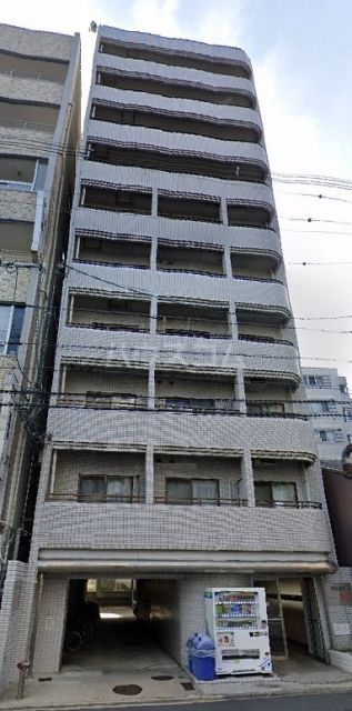 京都市下京区五坊大宮町のマンションの建物外観