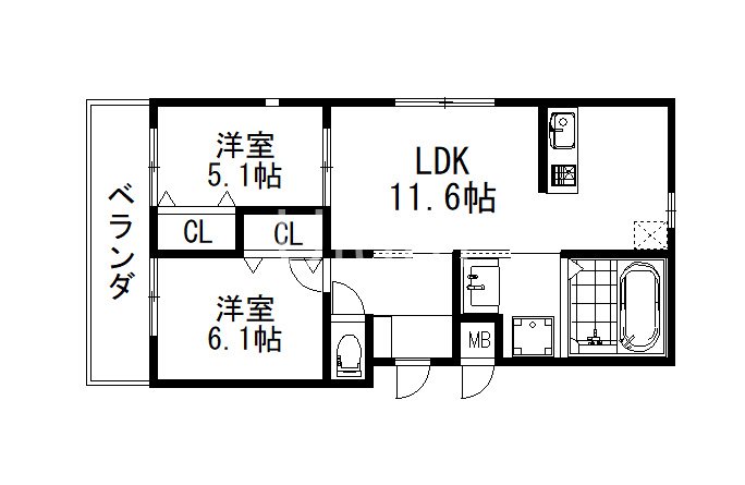 Premier Marsei寺内町の間取り