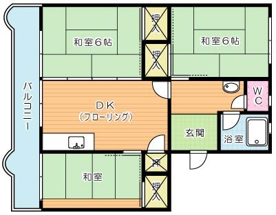 オベリスク常岡の間取り