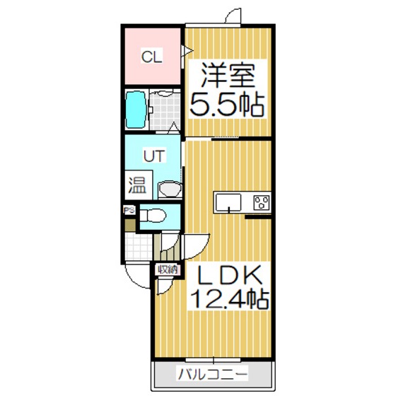 ラフィーネ東町５の間取り