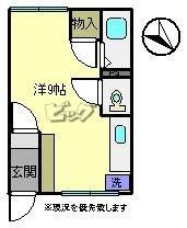 滝川第1総合ハイツAの間取り