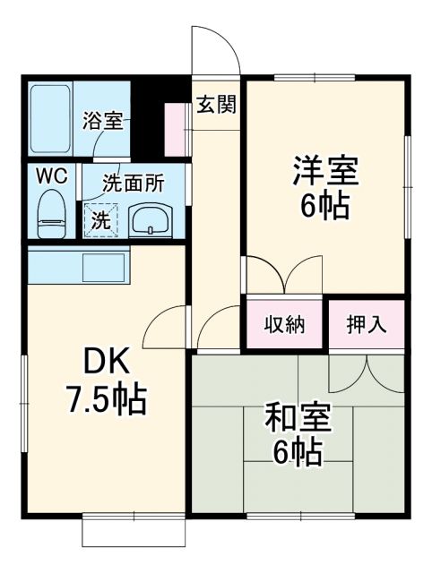 イーストピーク藤が谷の間取り