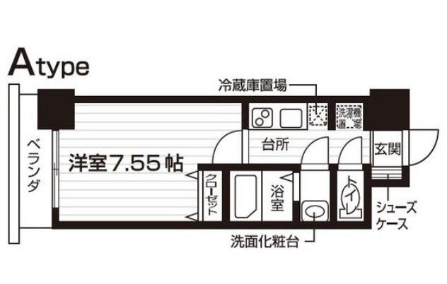 Nasic仙台東口の間取り