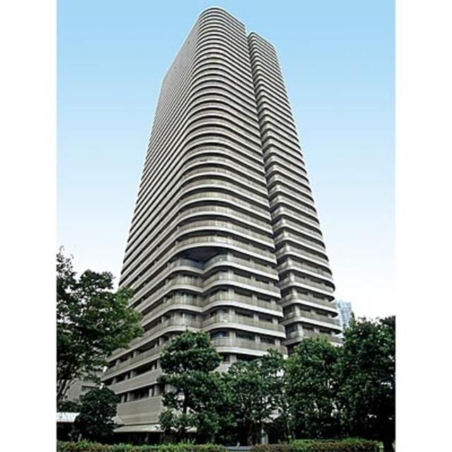 中央区佃のマンションの建物外観