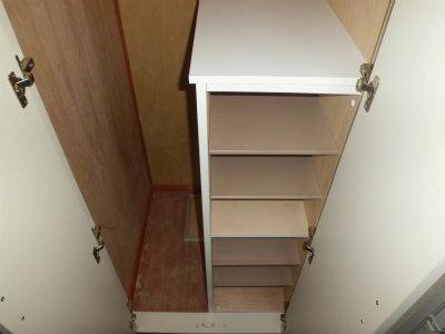 収納　大きな玄関収納が特徴的です。