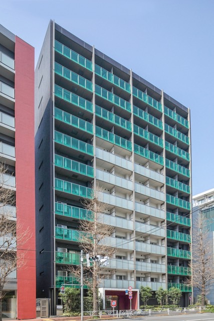 渋谷区神山町のマンションの建物外観