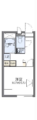 レオパレス幹の間取り