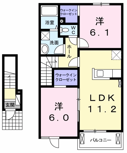 ラベンダーの間取り