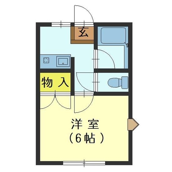 アパルトメント壱の間取り