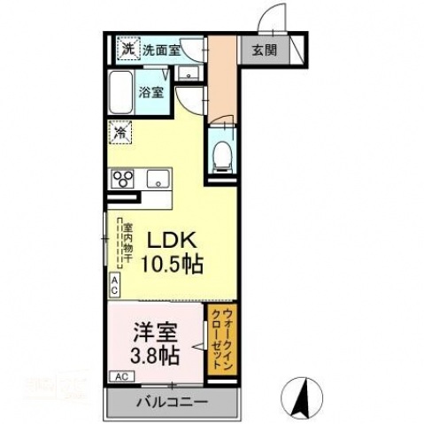 D-residence中央公園の間取り