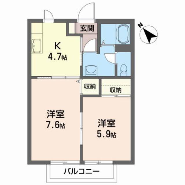 アイア石堂の間取り