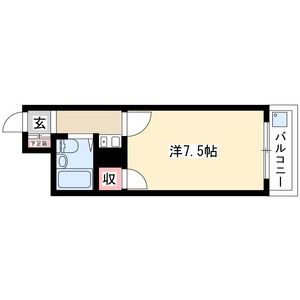 サンハイツ喜多山の間取り