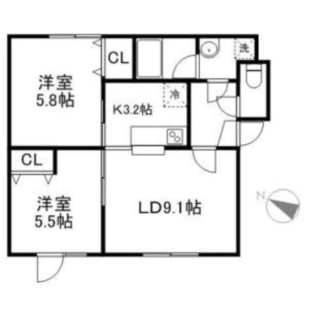 はまなすの間取り