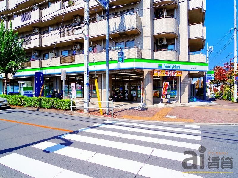 【小金井市緑町のアパートのコンビニ】