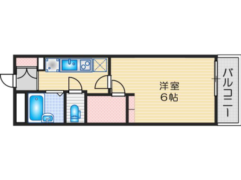 Eptaレジデンス茨木の間取り