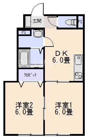 ハミルトンの間取り