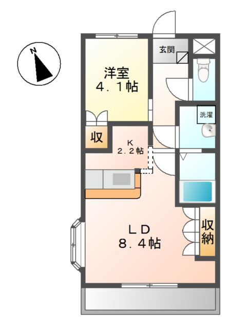 【プランドールの間取り】