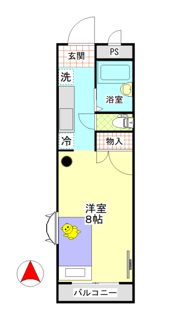 ＳＫマンションの間取り