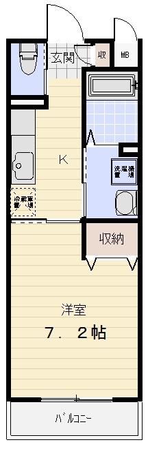 Dear Courtの間取り