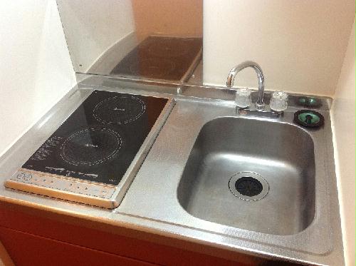 キッチン　電気コンロ　2口