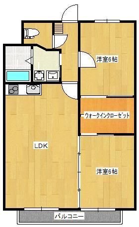 マンション加藤の間取り写真