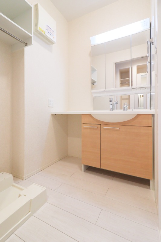 洗面設備　図面と現状に相違がある場合には現状を優先