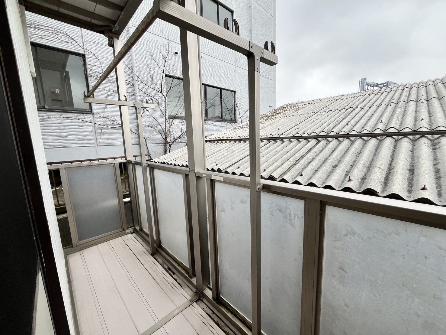 バルコニー　お洗濯にも便利なバルコニー♪