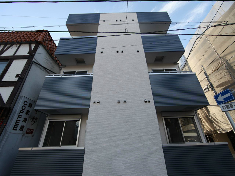 建物外観　外観　デザイナーズ　光インターネット無料