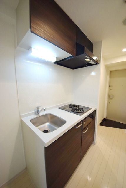 キッチン　ガス２口システムキッチン