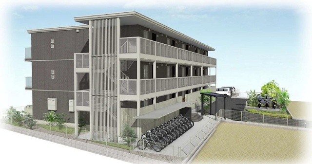 建物外観　外観パース