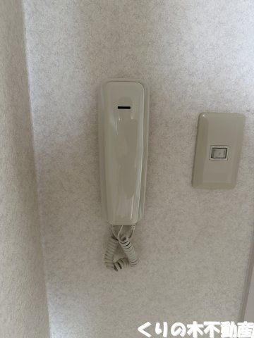 セキュリティ　インターホンです