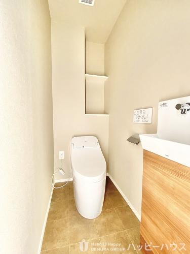 トイレ　清潔感のあるトイレです。