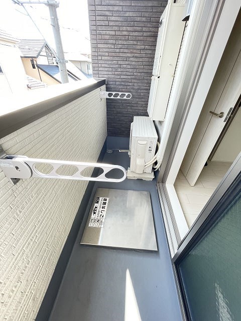 バルコニー　バルコニーがあります