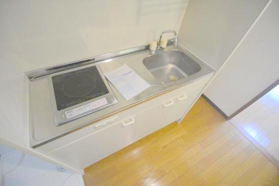 キッチン　ＩＨコンロなのでお掃除らくらく