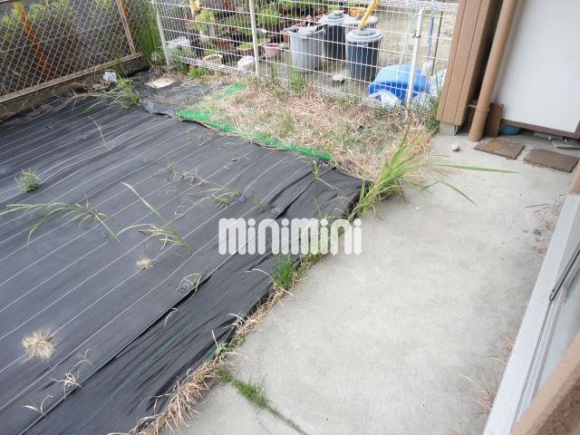 庭　専用庭があります
