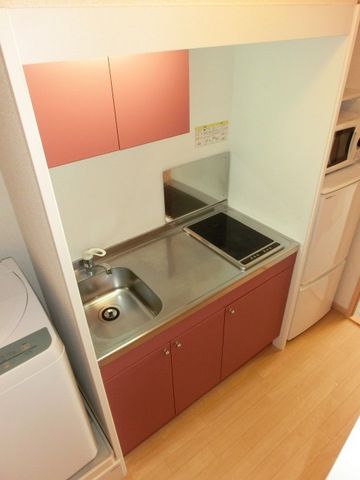キッチン　ＩＨコンロ付きシステムキッチン