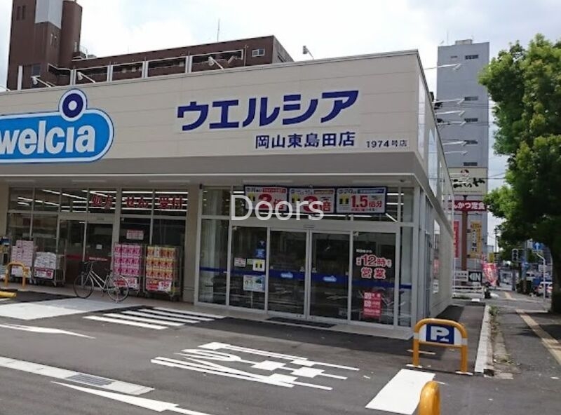 ドラックストア　ウエルシア岡山東島田店（ドラッグストア）まで1006m