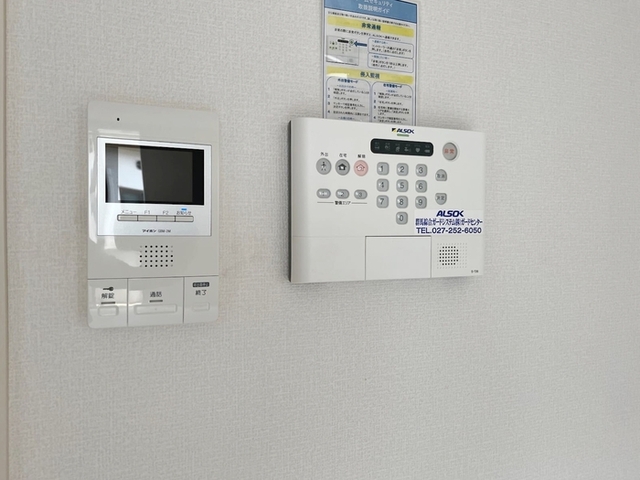 セキュリティ　ＡＬＳＯＫホームセキュリティ＆録画機能付カラーＴＶインターホ