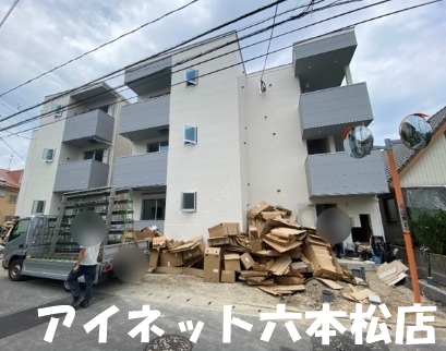 建物外観　人気の新築1LDK物件です。
