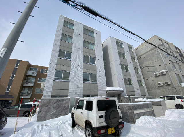 建物外観　札幌市豊平区美園四条「ＬａＣａｓａｄｅｌＳｏｌｅ」