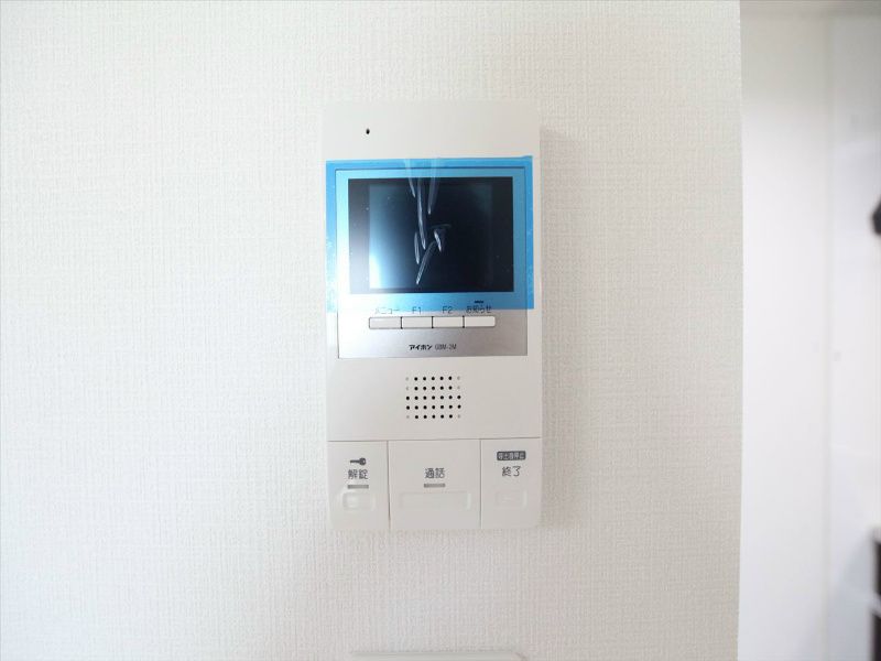 セキュリティ　ＴＶモニター付インターホン　モデルルーム　イメージ写真