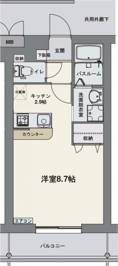 エム・セレーノの間取り写真